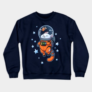 Catstronaut Crewneck Sweatshirt